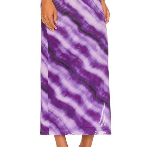 Cult Gaia x Bratz Set – Nevra Top & Meygan Skirt in Grape Dusty Dye NWT, Size XS
